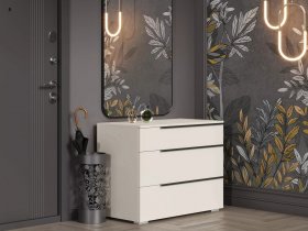 Комод с 3 ящиками Айри КМ-001 (кашемир) в Набережном - naberezhnoe.mebel-nsk.ru | фото