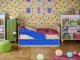 Кровать детская Бабочки 2,0 м в Набережном - naberezhnoe.mebel-nsk.ru | фото