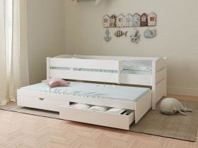 Кровать двухуровневая с ящиками «Лапландия» в Набережном - naberezhnoe.mebel-nsk.ru | фото