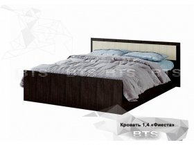 Кровать двуспальная 1,4м Фиеста (BTS) в Набережном - naberezhnoe.mebel-nsk.ru | фото