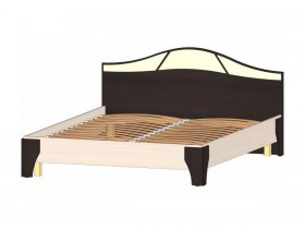 Кровать двуспальная 1,6 м Верона (Линаура) в Набережном - naberezhnoe.mebel-nsk.ru | фото