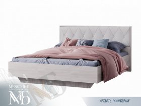 Кровать двуспальная 1,6м Кимберли КР-13 в Набережном - naberezhnoe.mebel-nsk.ru | фото
