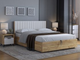 Кровать двуспальная 1,6м Юлия в Набережном - naberezhnoe.mebel-nsk.ru | фото