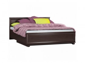 Кровать двуспальная с подъемным механизмом Верди СБ-1463/1 в Набережном - naberezhnoe.mebel-nsk.ru | фото