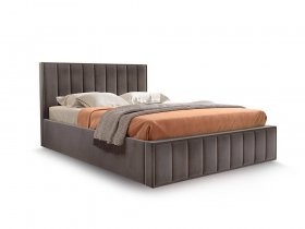 Кровать мягкая 1,6 Вена стандарт, вар.3 в Набережном - naberezhnoe.mebel-nsk.ru | фото