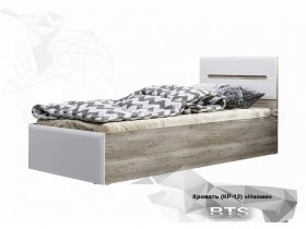 Кровать односпальная Наоми КР-12 в Набережном - naberezhnoe.mebel-nsk.ru | фото