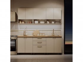 Кухонный гарнитур Орма 2,0м в Набережном - naberezhnoe.mebel-nsk.ru | фото
