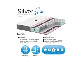 Матрас Silver Six в Набережном - naberezhnoe.mebel-nsk.ru | фото