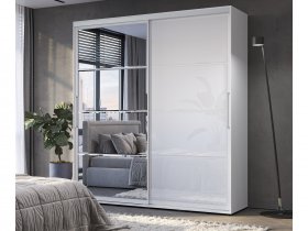 Шкаф-купе Крафт-6 2,0м (белый) в Набережном - naberezhnoe.mebel-nsk.ru | фото