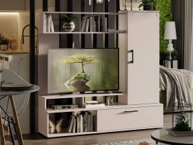 Стенка «Сиена» (кашемир) в Набережном - naberezhnoe.mebel-nsk.ru | фото